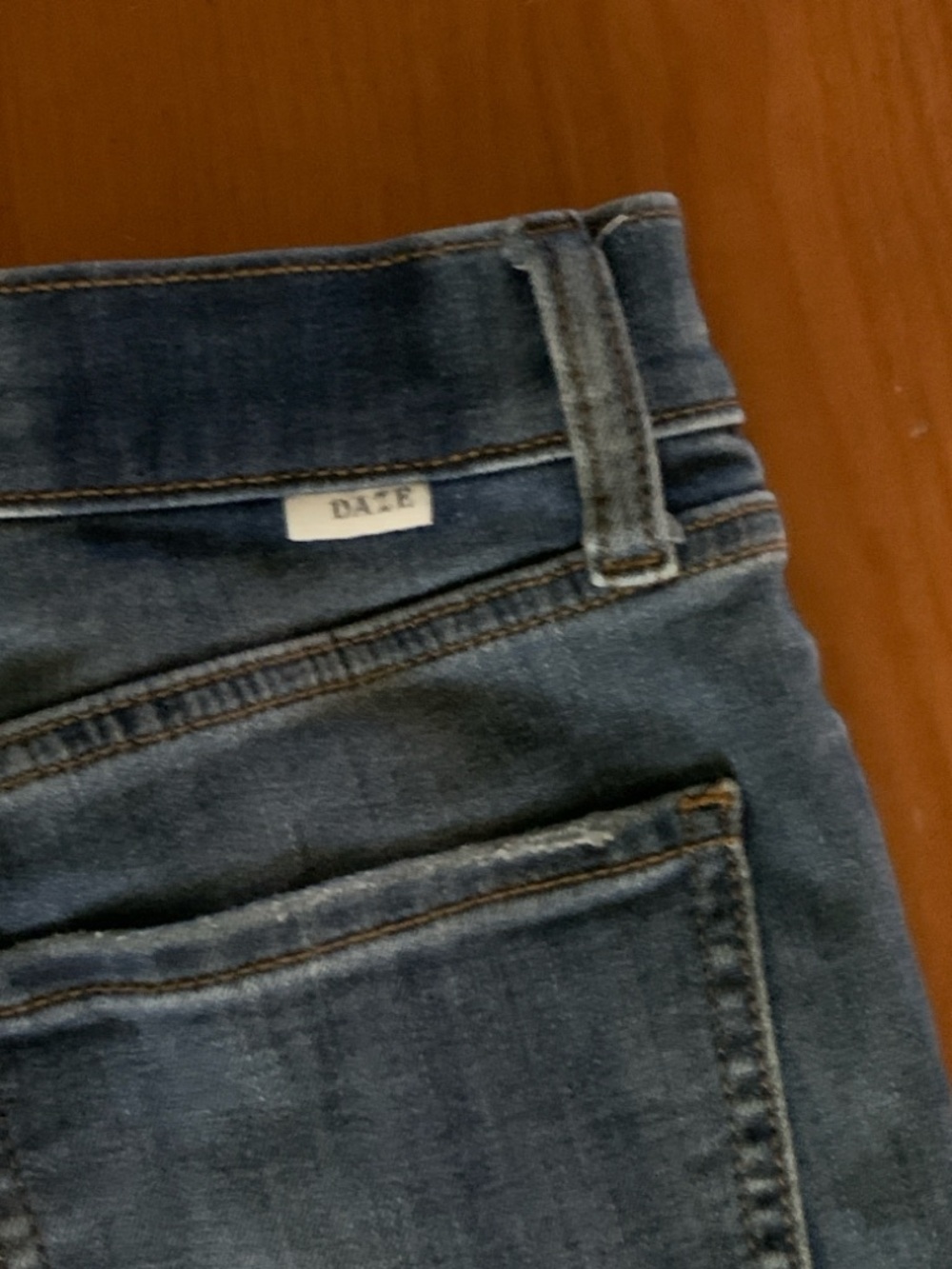 DAZE REPREVE Blue Straight-Leg Jeans - Picture 9 of 12